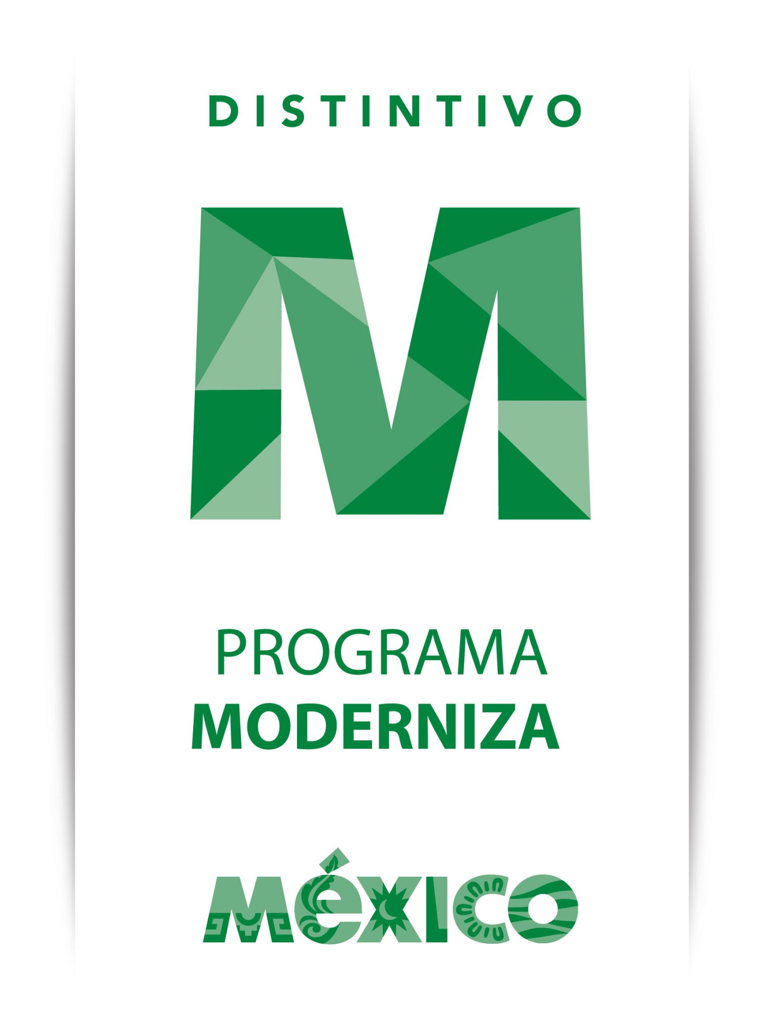 Distintivo M / Moderniza - INADEM - SECTUR